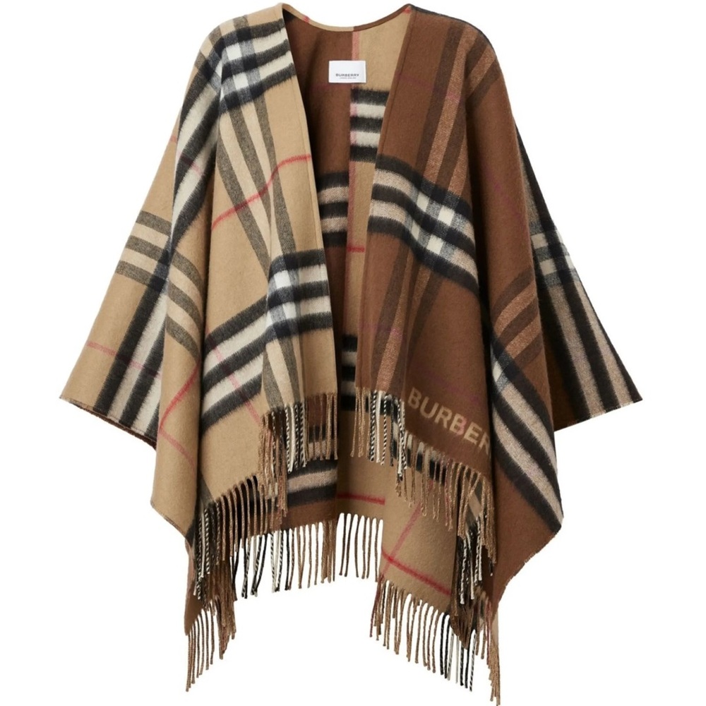 Burberry poncho